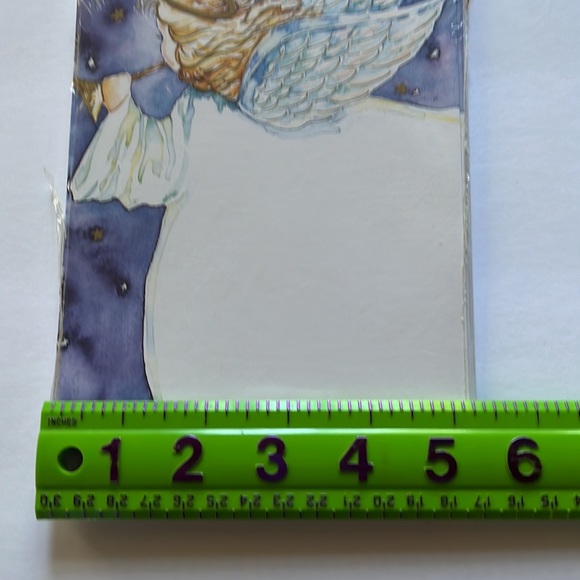 Vintage Angel Christmas Cards Holiday Graphic Cards Pack of 8 NWT - Picture 6 of 7